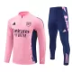 Arsenal Color Trainingssweaterset Heren 2024/25 Kwartrits Roze