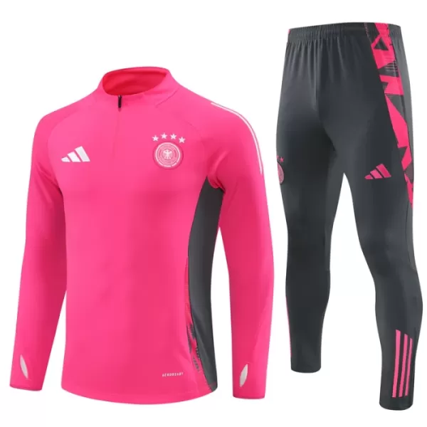 Duitsland Color Trainingssweaterset Heren 2024/25 Kwartrits Roze