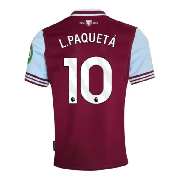 West Ham United L. Paqueta 10 Shirt Heren Thuis 2024/25