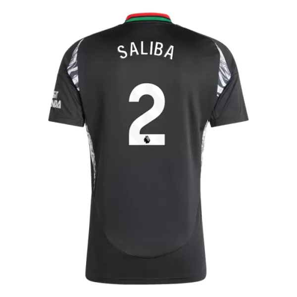 Arsenal Saliba 2 Shirt Heren Uit 2024/25