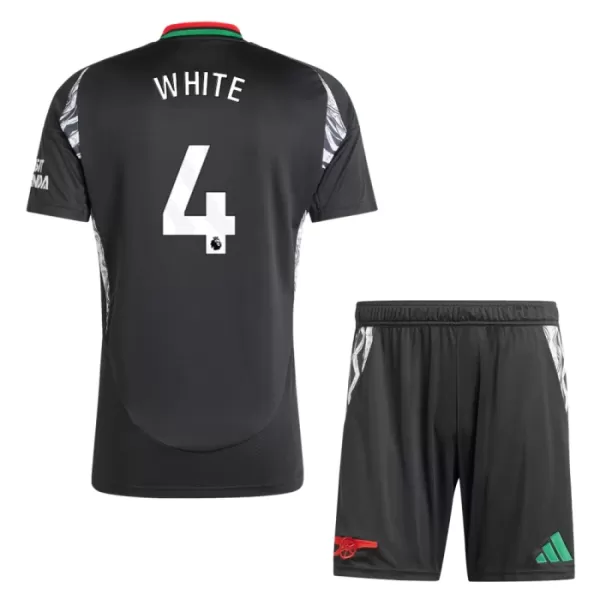 Arsenal White 4 Tenue Kind Uit 2024/25