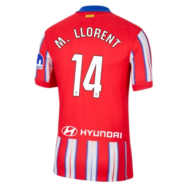 Atlético Madrid M. Llorent 14 Shirt Heren Thuis 2024/25