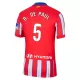 Atlético Madrid R. De Paul 5 Shirt Heren Thuis 2024/25