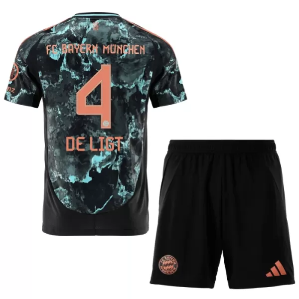 FC Bayern München De Ligt 4 Tenue Kind Uit 2024/25