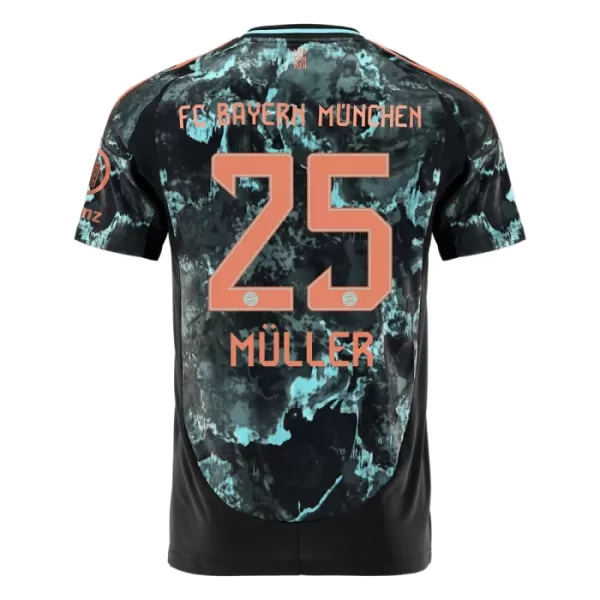 FC Bayern München Müller 25 Shirt Heren Uit 2024/25