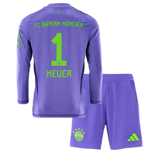 FC Bayern München Neuer 1 Keeper Tenue Kind Uit 2024/25