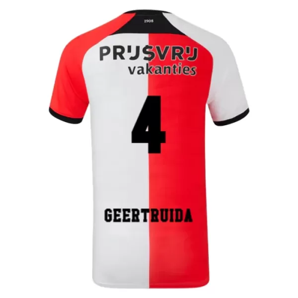 Feyenoord Rotterdam Geertruida 4 Shirt Heren Thuis 2024/25