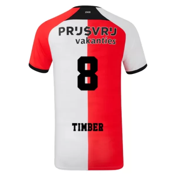 Feyenoord Rotterdam Timber 8 Shirt Heren Thuis 2024/25