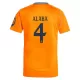 Real Madrid Alaba 4 Shirt Heren Uit 2024/25