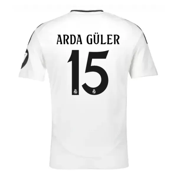 Real Madrid Arda Guler 15 Shirt Heren Thuis 2024/25