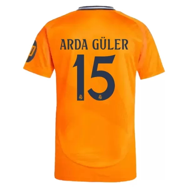 Real Madrid Arda Guler 15 Shirt Heren Uit 2024/25