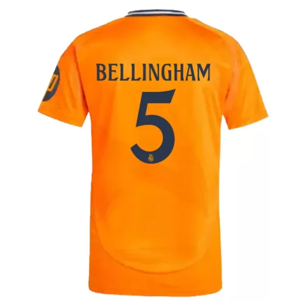 Real Madrid Bellingham 5 Shirt Heren Uit 2024/25