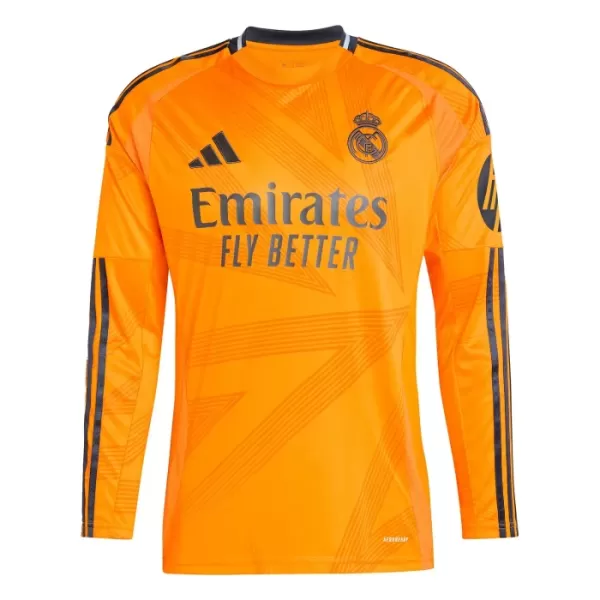 Real Madrid Mbappé 9 Shirt Heren Uit 2024/25 Lange Mouw