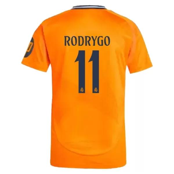 Real Madrid Rodrygo 11 Shirt Heren Uit 2024/25