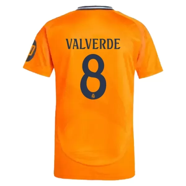 Real Madrid Valverde 8 Shirt Heren Uit 2024/25