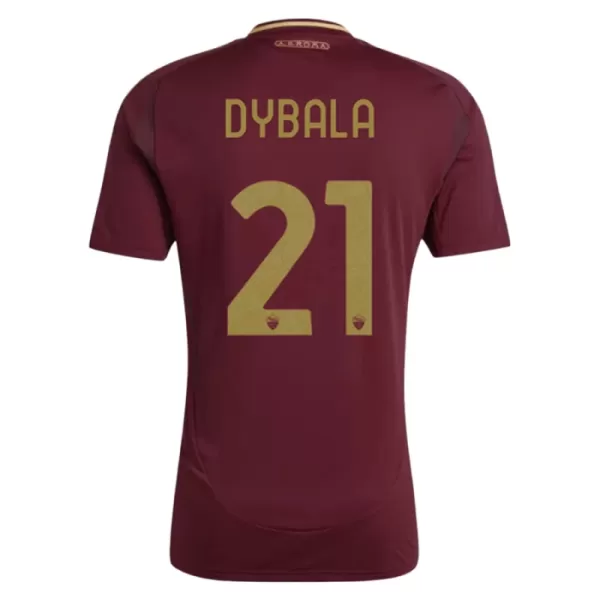 AS Roma Dybala 21 Shirt Heren Thuis 2024/25