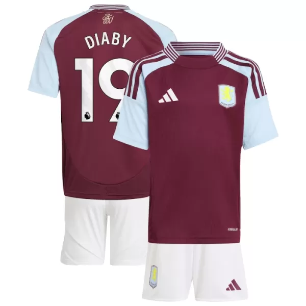 Aston Villa Diaby 19 Tenue Kind Thuis 2024/25