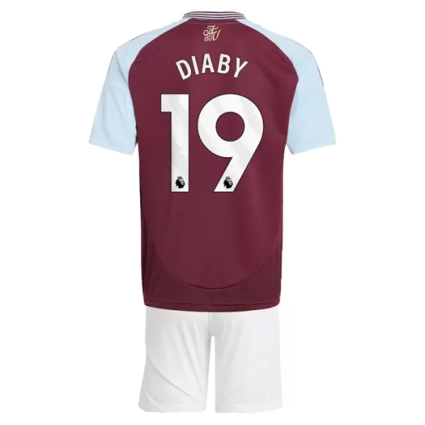 Aston Villa Diaby 19 Tenue Kind Thuis 2024/25