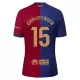 FC Barcelona Christensen 15 Shirt Heren Thuis 2024/25