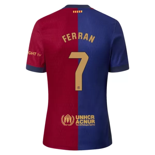 FC Barcelona Ferran 7 Shirt Heren Thuis 2024/25