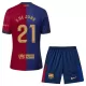 FC Barcelona Frenkie de Jong 21 Tenue Kind Thuis 2024/25