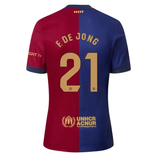 FC Barcelona Frenkie de Jong 21 Tenue Kind Thuis 2024/25