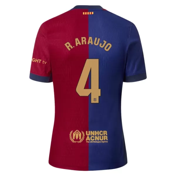 FC Barcelona R. Araujo 4 Shirt Heren Thuis 2024/25