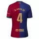 FC Barcelona R. Araujo 4 Shirt Heren Thuis 2024/25