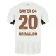 Bayer Leverkusen Alejandro Grimaldo 20 Shirt Heren Uit 2024/25