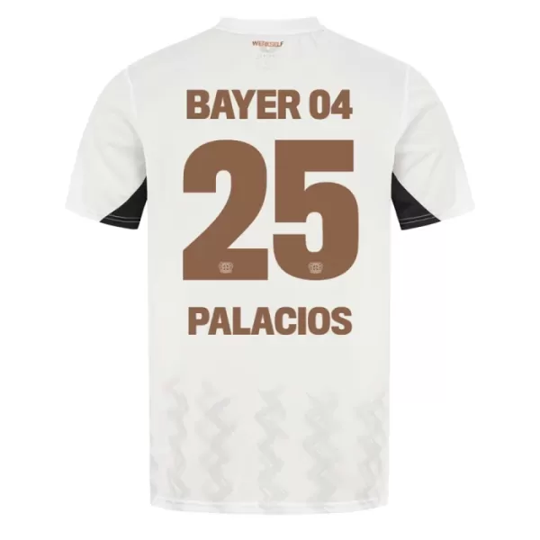 Bayer Leverkusen Exequiel Palacios 25 Shirt Heren Uit 2024/25