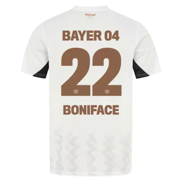 Bayer Leverkusen Victor Boniface 22 Shirt Heren Uit 2024/25