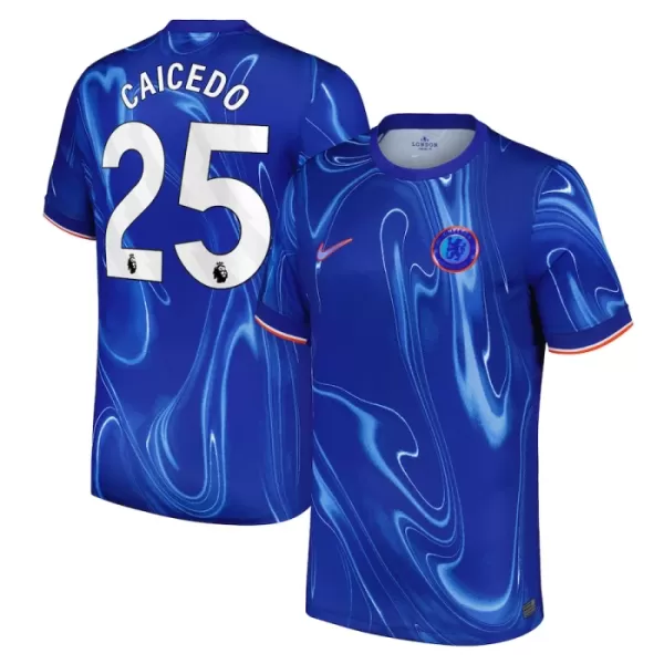 Chelsea Caicedo 25 Shirt Heren Thuis 2024/25