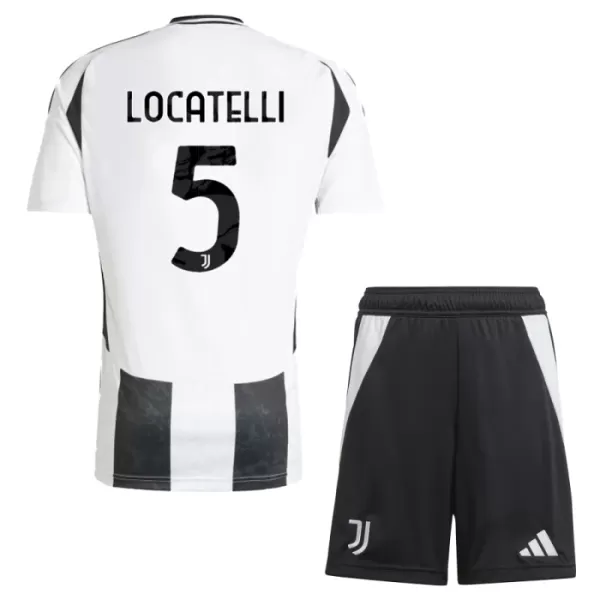 Juventus Locatelli 5 Tenue Kind Thuis 2024/25