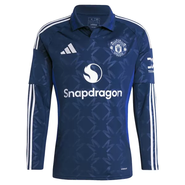 Manchester United Shirt Heren Uit 2024/25 Lange Mouw