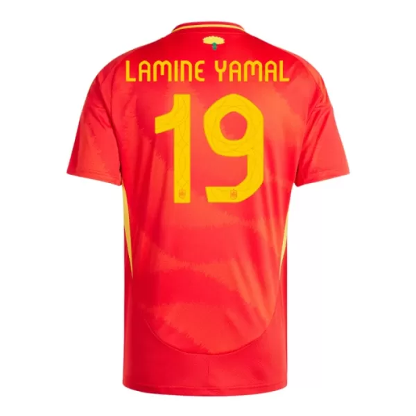 Spanje Lamine Yamal 19 Tenue Kind Thuis EK 2024