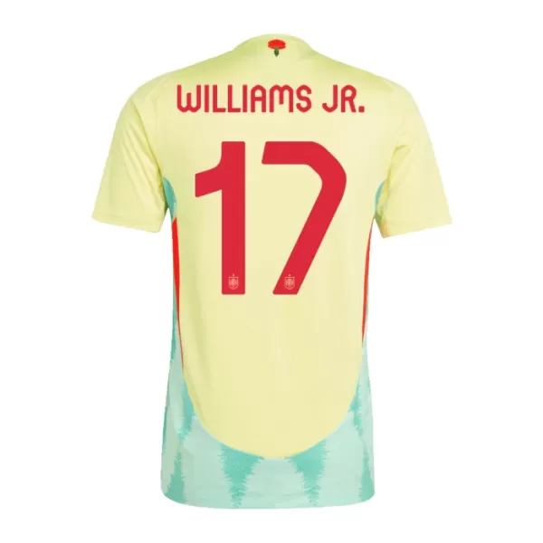 Spanje Williams JR 17 Shirt Heren Uit EK 2024