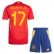 Spanje Williams JR 17 Tenue Kind Thuis EK 2024