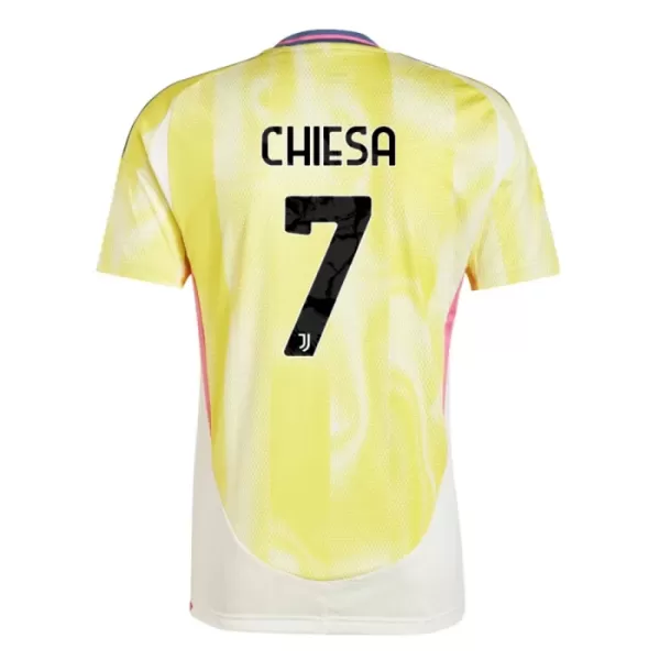 Juventus Chiesa 7 Shirt Heren Uit 2024/25