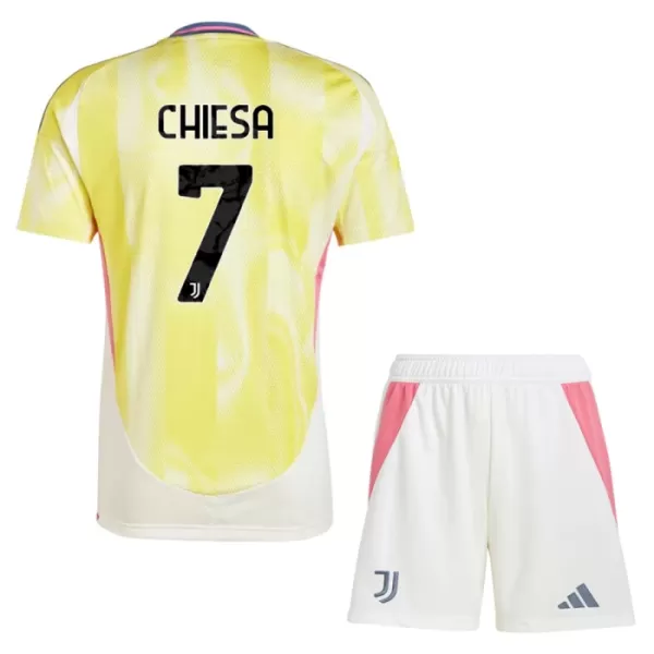 Juventus Chiesa 7 Tenue Kind Uit 2024/25