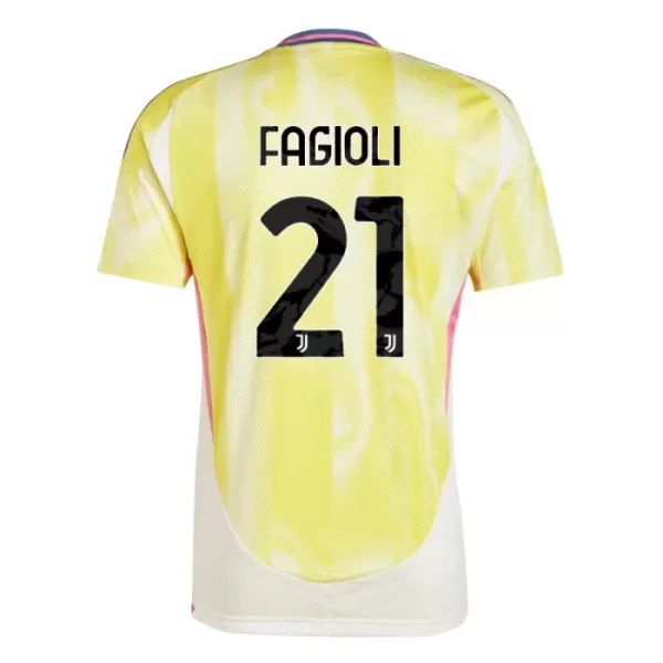 Juventus Fagioli 21 Shirt Heren Uit 2024/25