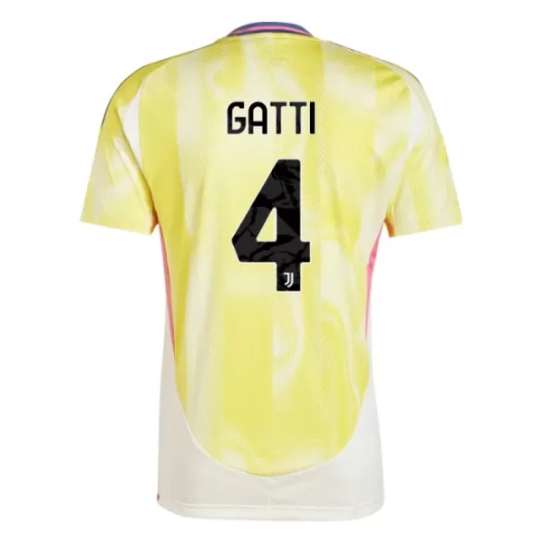 Juventus Gatti 4 Shirt Heren Uit 2024/25