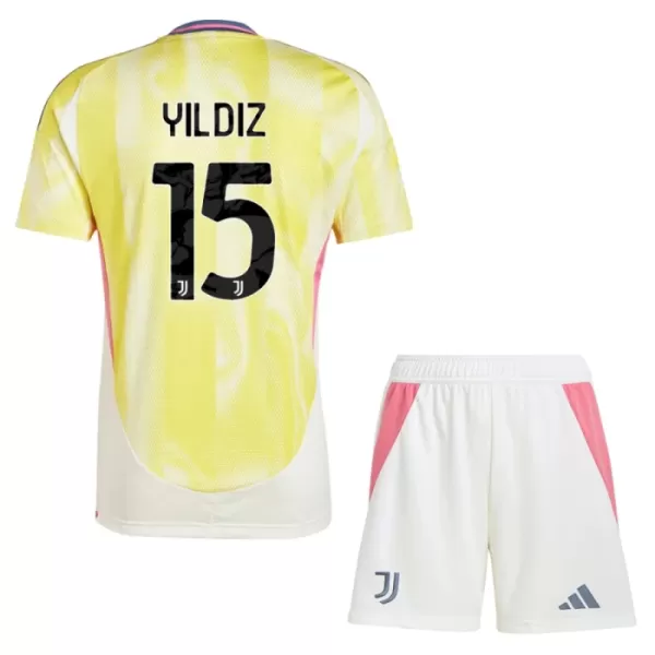 Juventus Yildiz 15 Tenue Kind Uit 2024/25