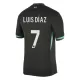 Liverpool Luis Díaz 7 Shirt Heren Uit 2024/25