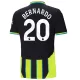 Manchester City Bernardo 20 Tenue Kind Uit 2024/25