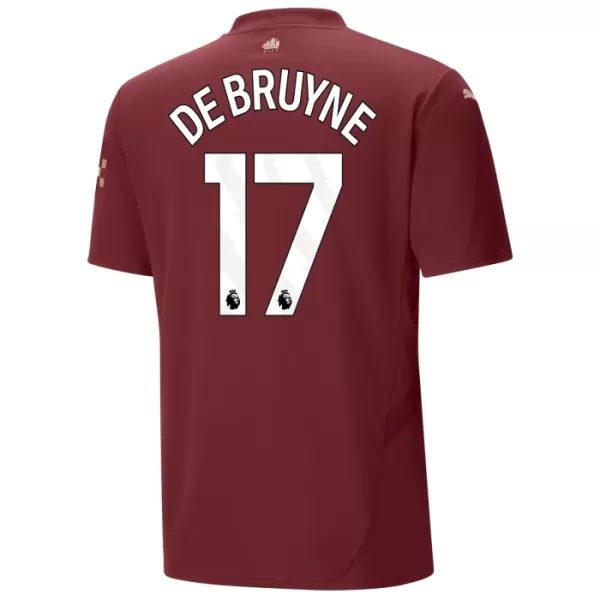 Manchester City De Bruyne 17 Shirt Heren Derde 2024/25