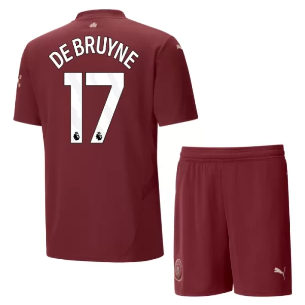 Manchester City De Bruyne 17 Tenue Kind Derde 2024/25