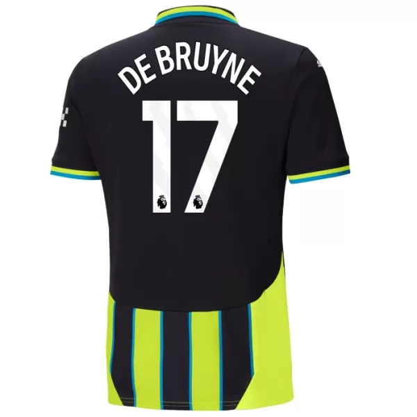 Manchester City De Bruyne 17 Tenue Kind Uit 2024/25