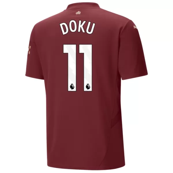 Manchester City Doku 11 Shirt Heren Derde 2024/25