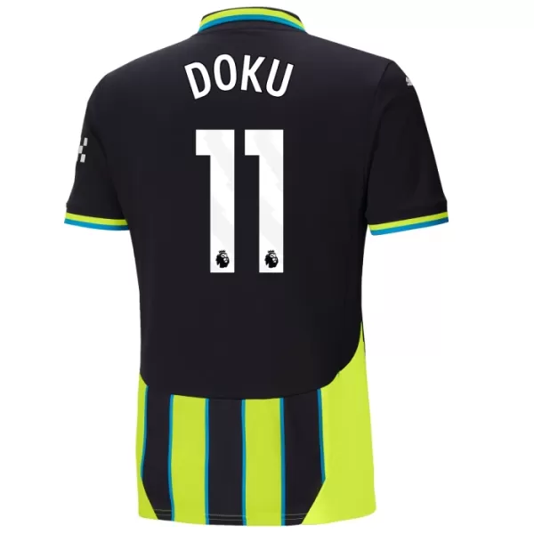 Manchester City Doku 11 Shirt Heren Uit 2024/25