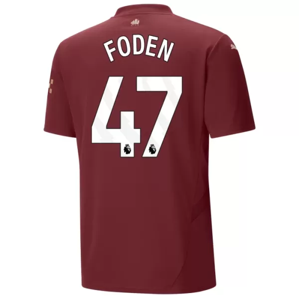 Manchester City Foden 47 Shirt Heren Derde 2024/25